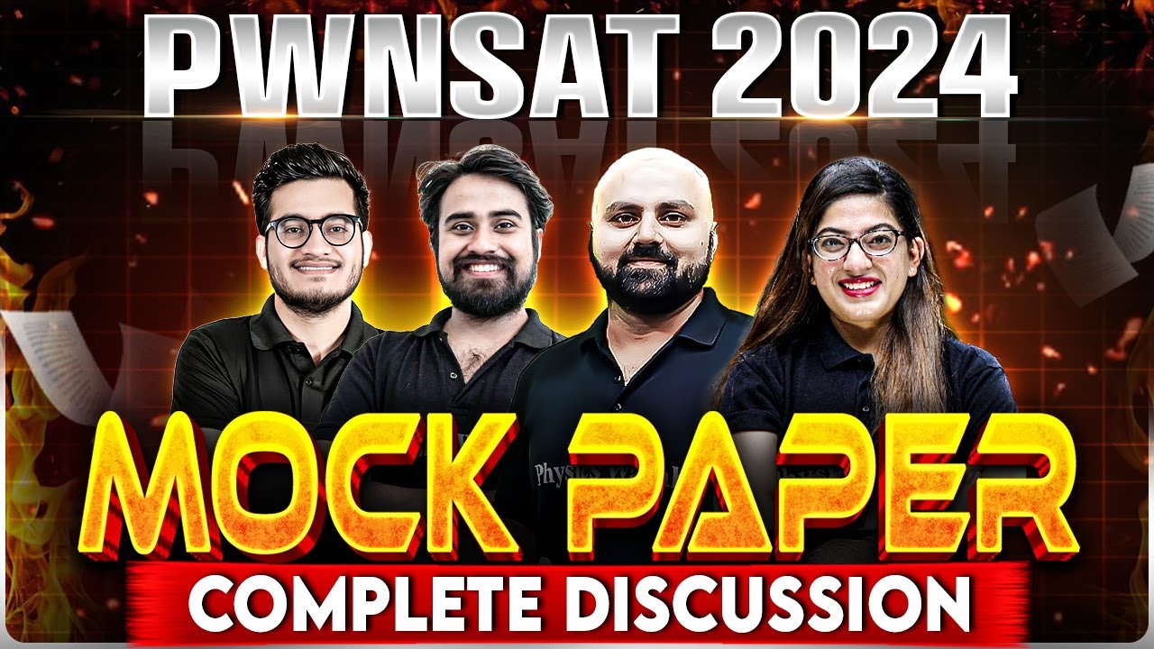 PWNSAT 2024 Class 11th + NEET - Mock Paper Complete Discussion🔥| PhysicsWallah