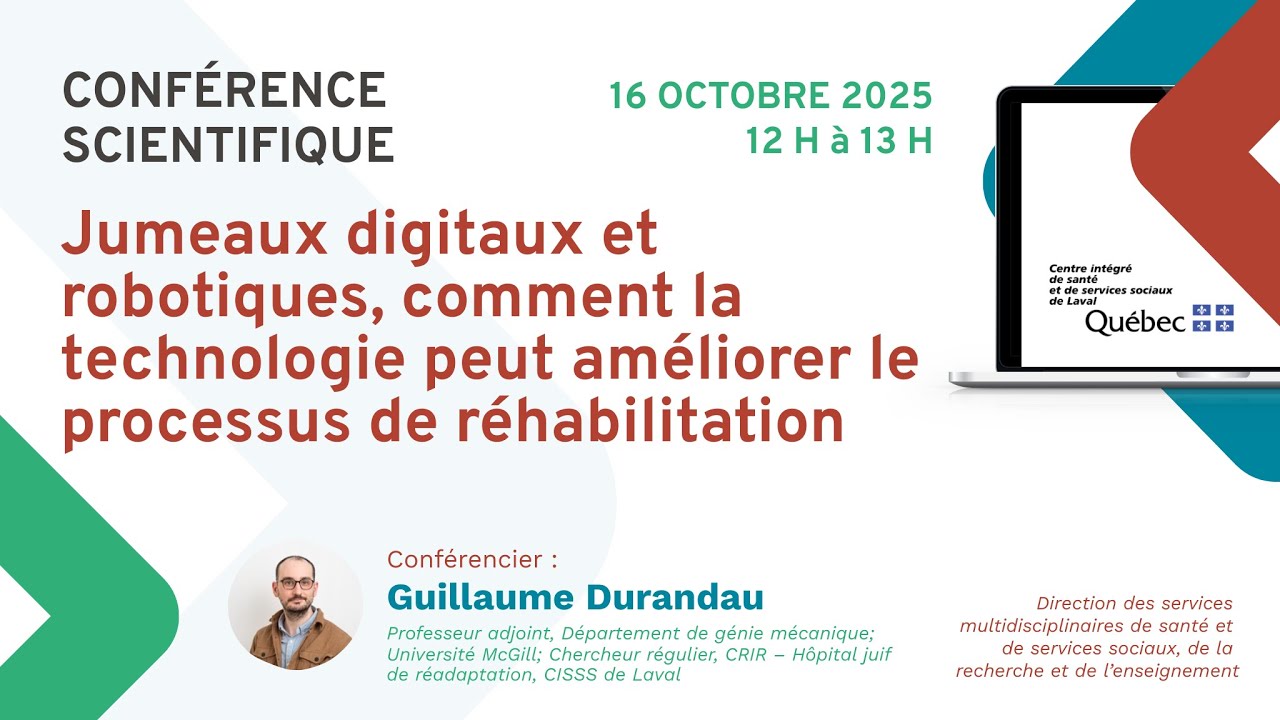 Jumeaux digitaux et robotiques, comment la technologie peut améliorer le processus de réadaptation