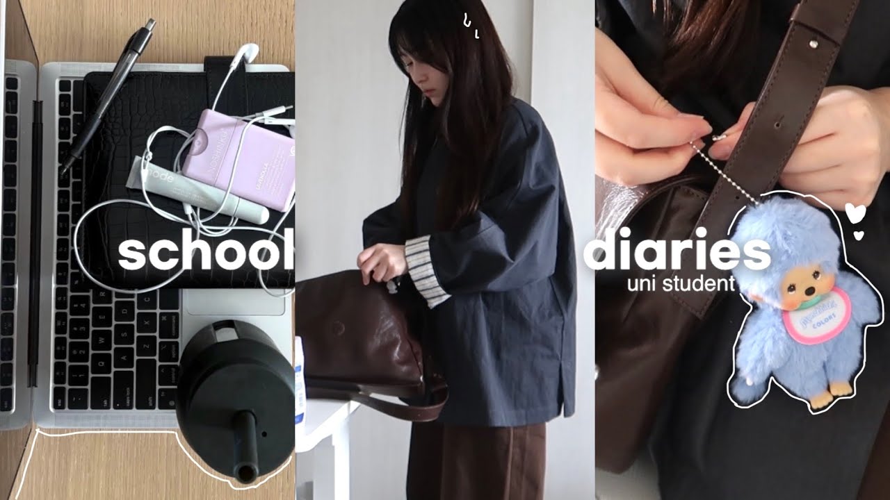 uni vlog : 大学3年生の3日間vlog | GRWM＋ootd🪷 | 秋冬購入品紹介♩