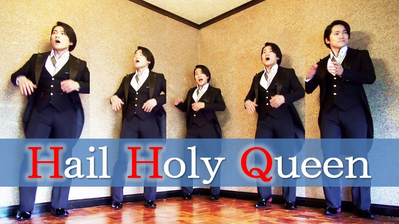 ～天使にラブソングを～「Hail Holy Queen」テノール×多重録音×原曲キー　Sister Act1 