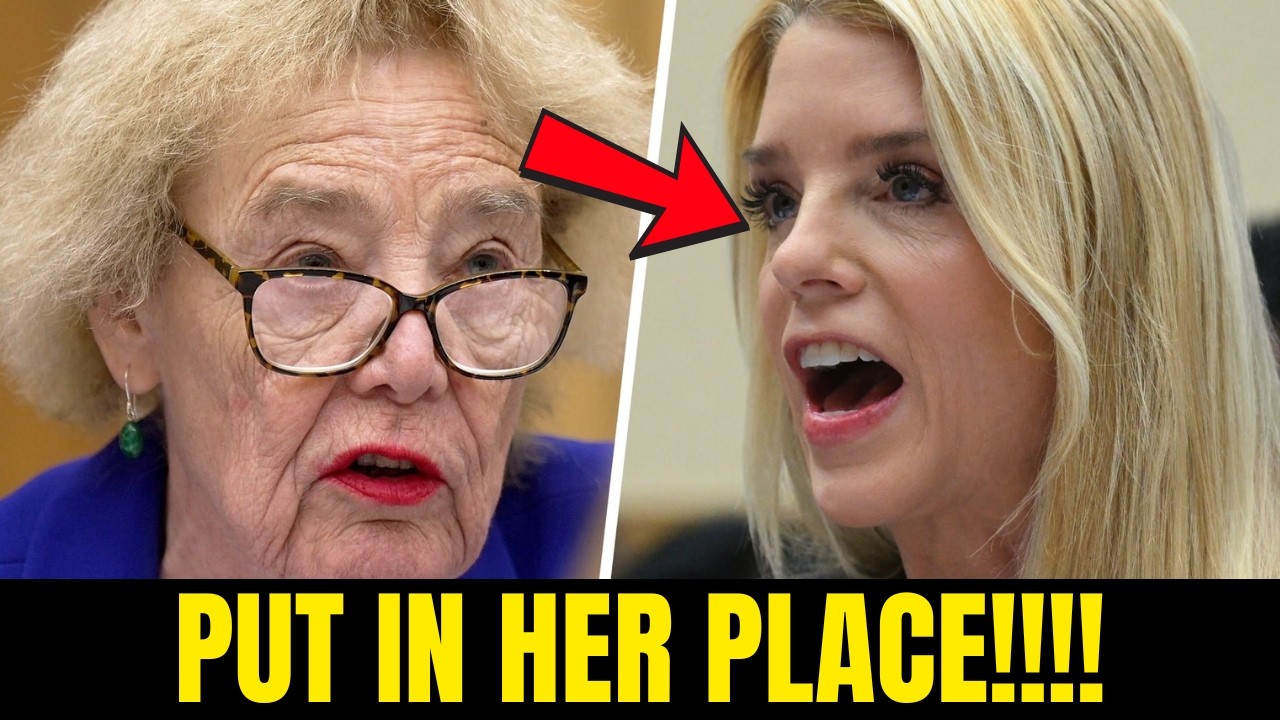 🚨 Pam Bondi Gets CORNERED by Zoe Lofgren in Explosive Hearing!