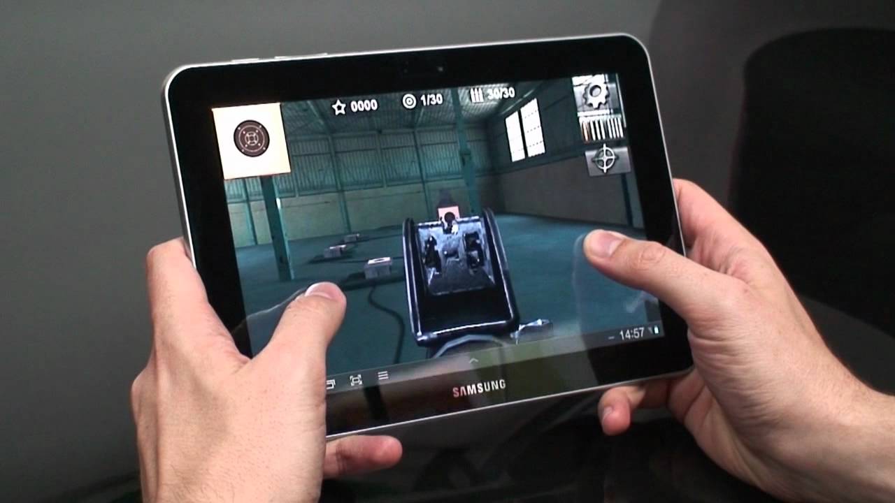 Samsung Galaxy Tab 8.9 - granie na tablecie