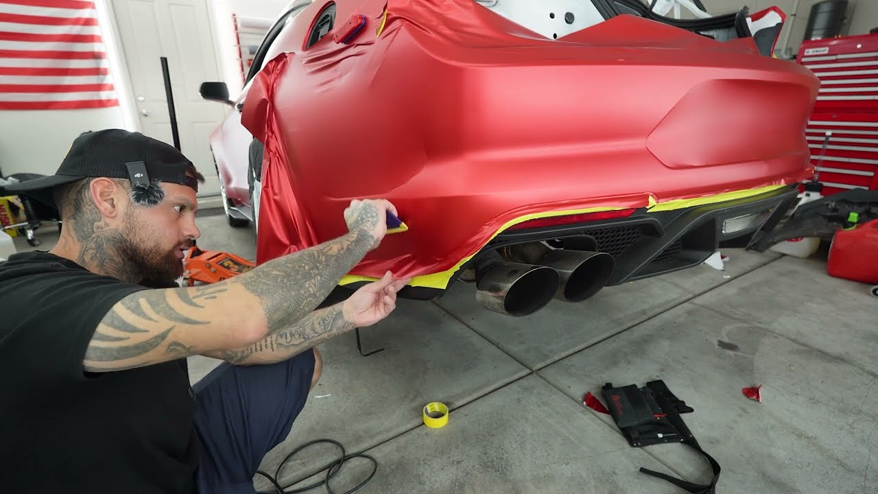 I Wrapped a Bumper - Best and Basic Tips - Tinybot Vinyl