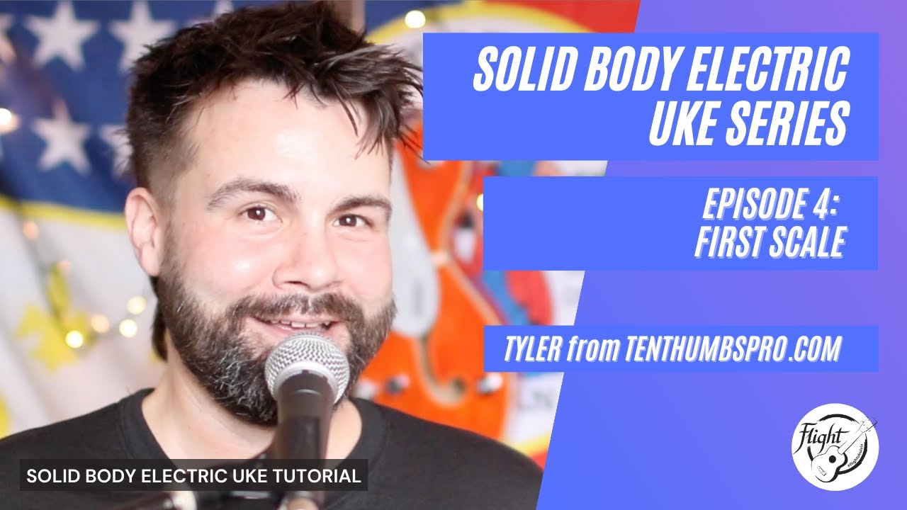 Solid Body Electric Uke Series - Episode 4 - First Scale