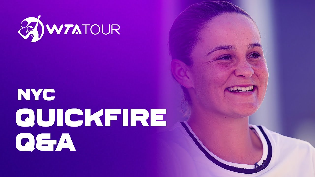 New York Bagel or Pizza? WTA tennis stars go QUICKFIRE before the US Open!