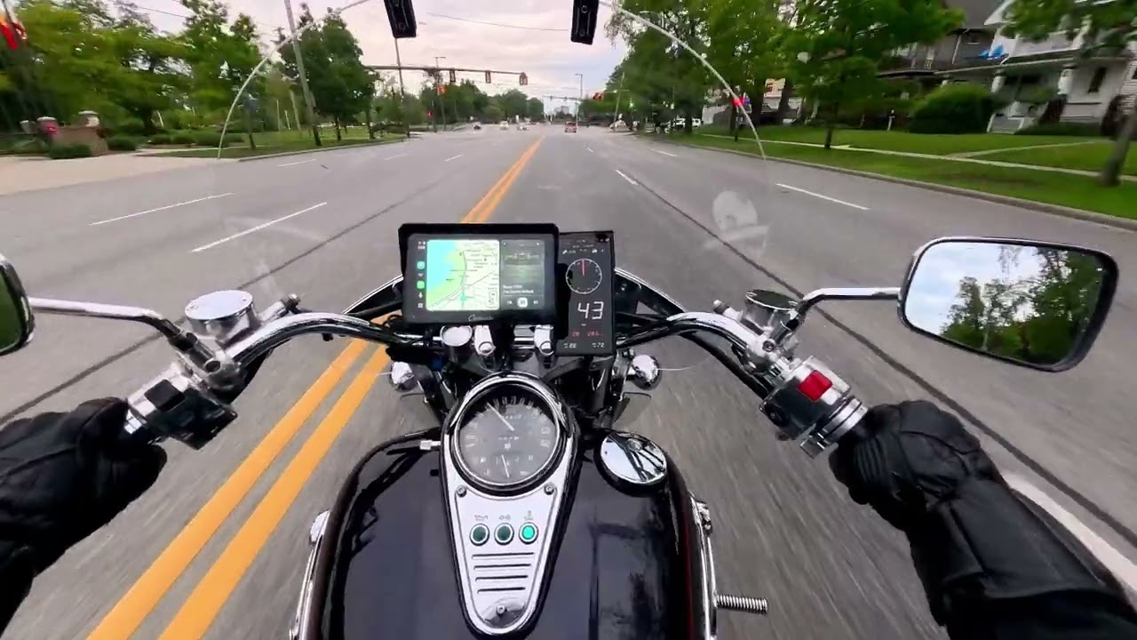 Kawasaki Vulcan 1500 Nomad |  Edgewater |  Cleveland | Raw Sound |  Motorcycle ASMR