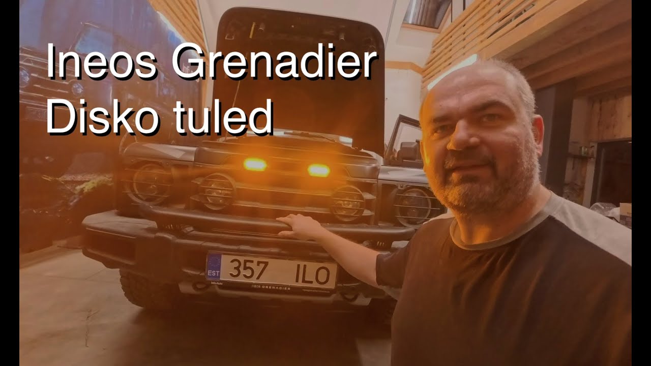 12: Ineos Grenadier - Disko tuled