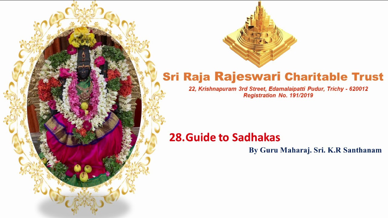 28. Guide to Sadhakas