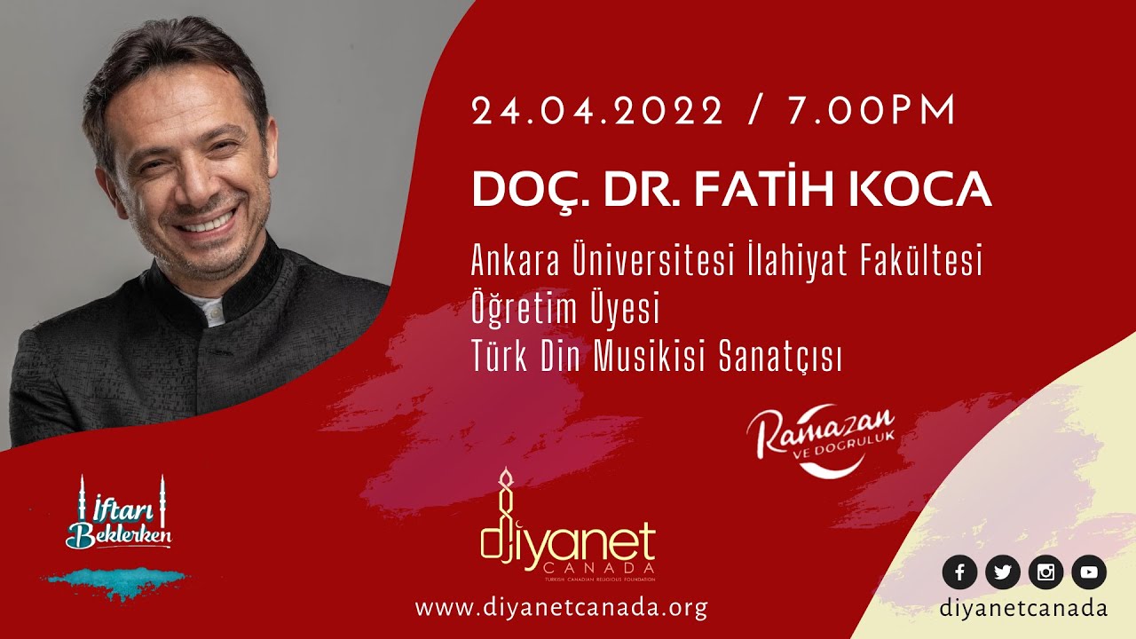 İftarı Beklerken - 23. Gün Konuğumuz Doç. Dr. Fatih Koca