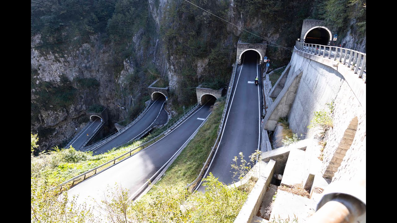 A Drive up the incredible San Boldo Pass in Italy