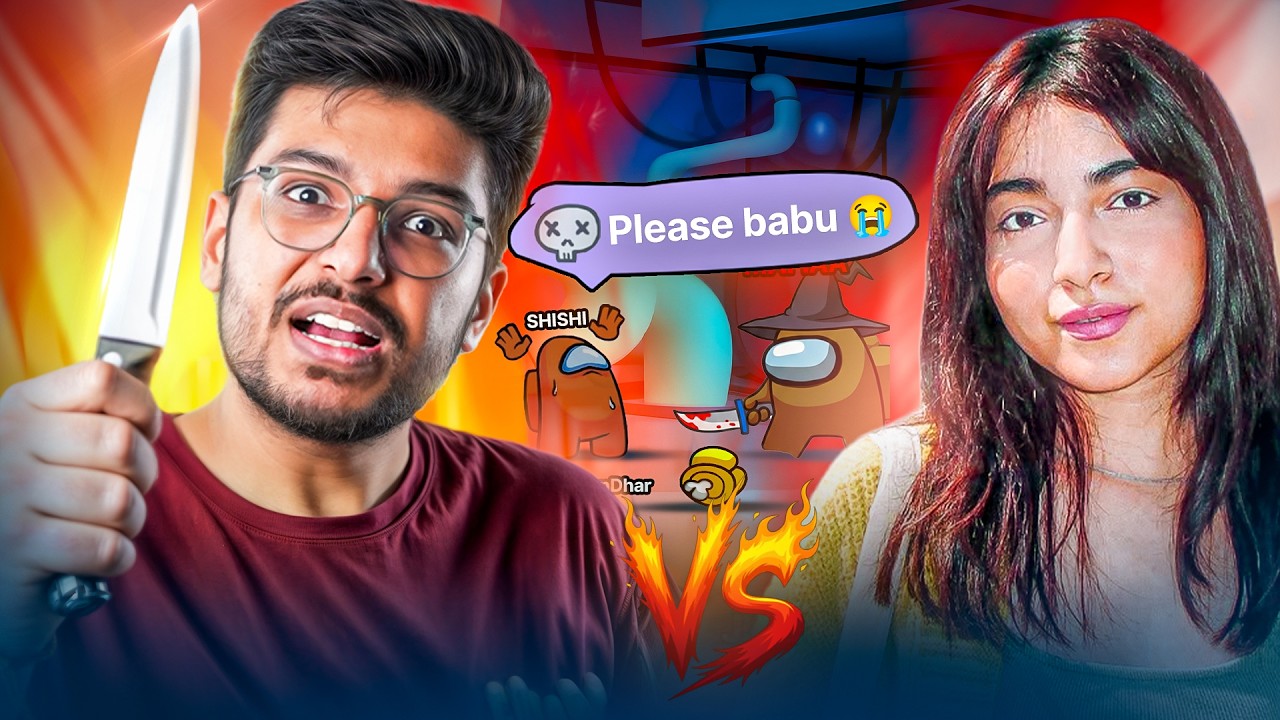 RAGEBAITING HER 😂🔪 SHUSHI vs MAFIA - S8UL Among US Highlight