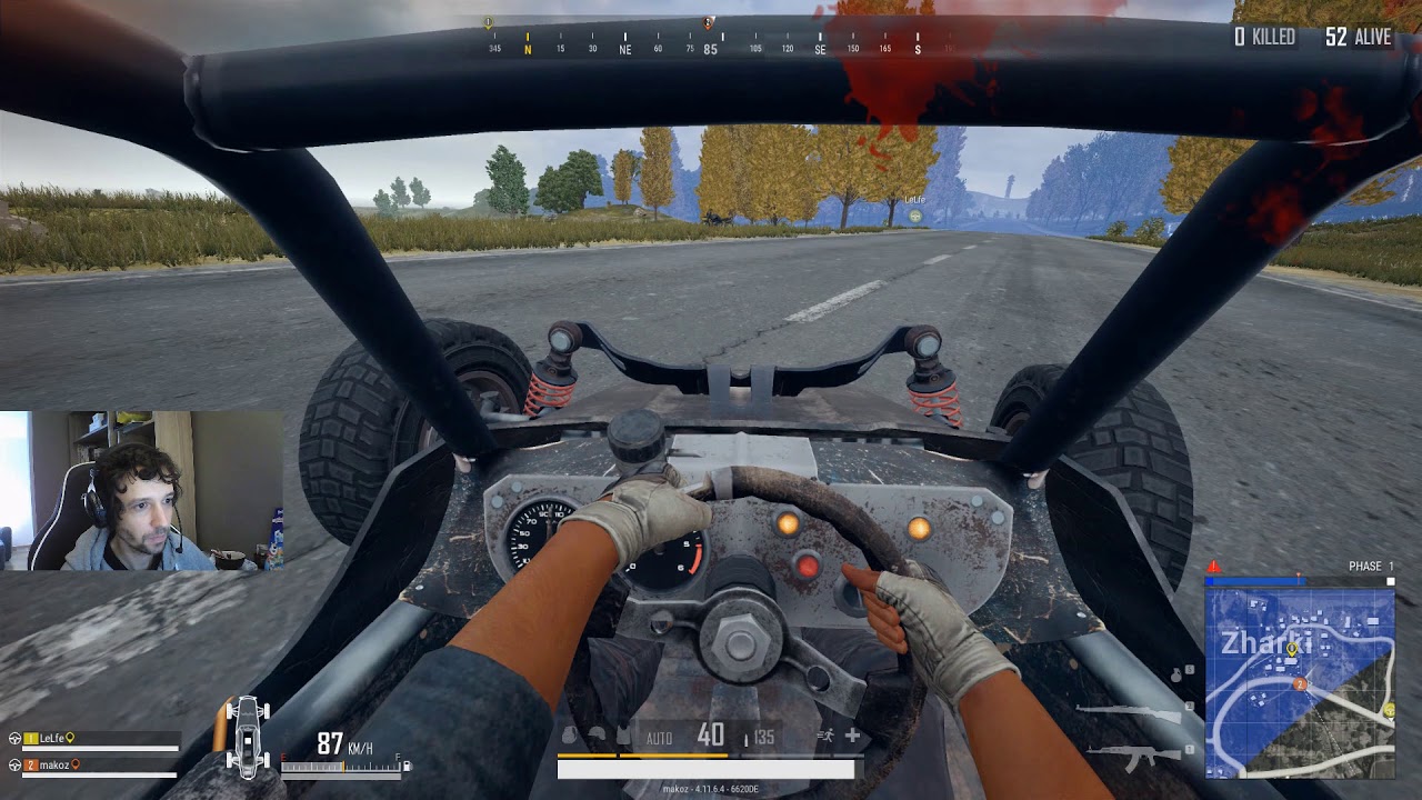 PUBG - Duo - On massacre au Groza et on res Lelfe.