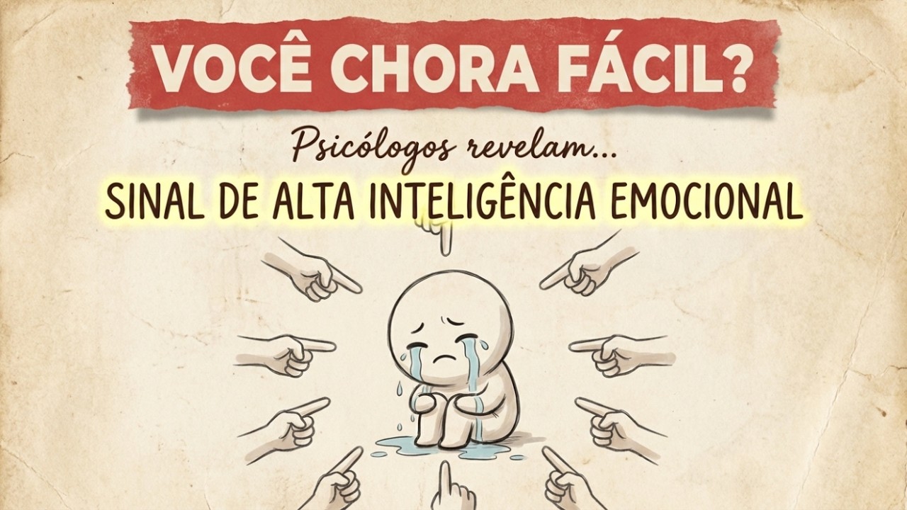 Você chora facilmente? Psicólogos revelam que é um sinal de alta inteligência emocional