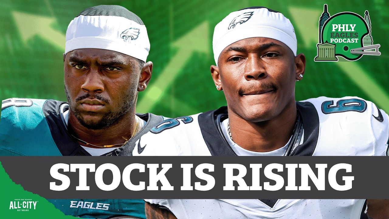 Eagles Stock Watch: Are DeVonta Smith, Jalyx Hunt Primed For BREAKOUT Years? | PHLY Eagles Podcast