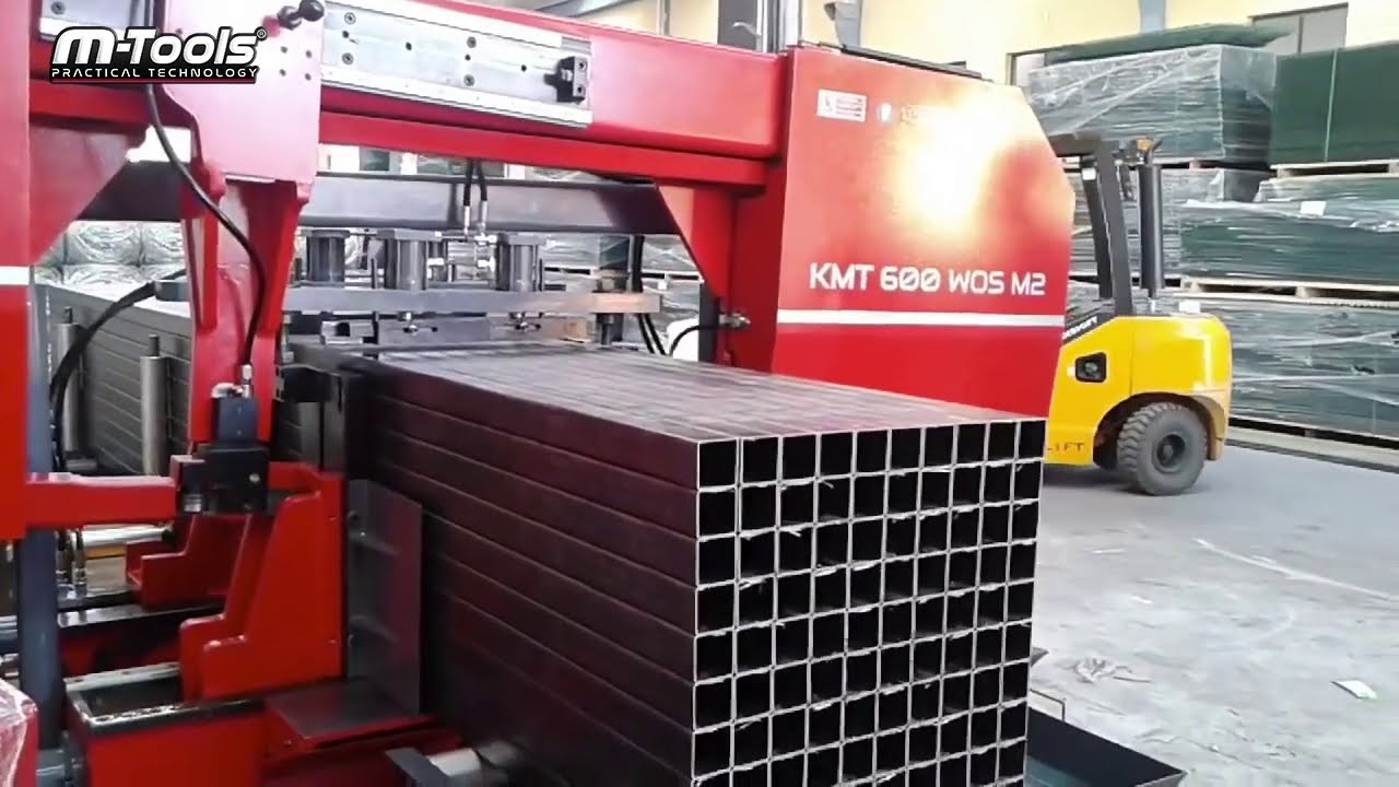 Sierra cinta DAS 600PLC Automatica Doble Columna de M Tools