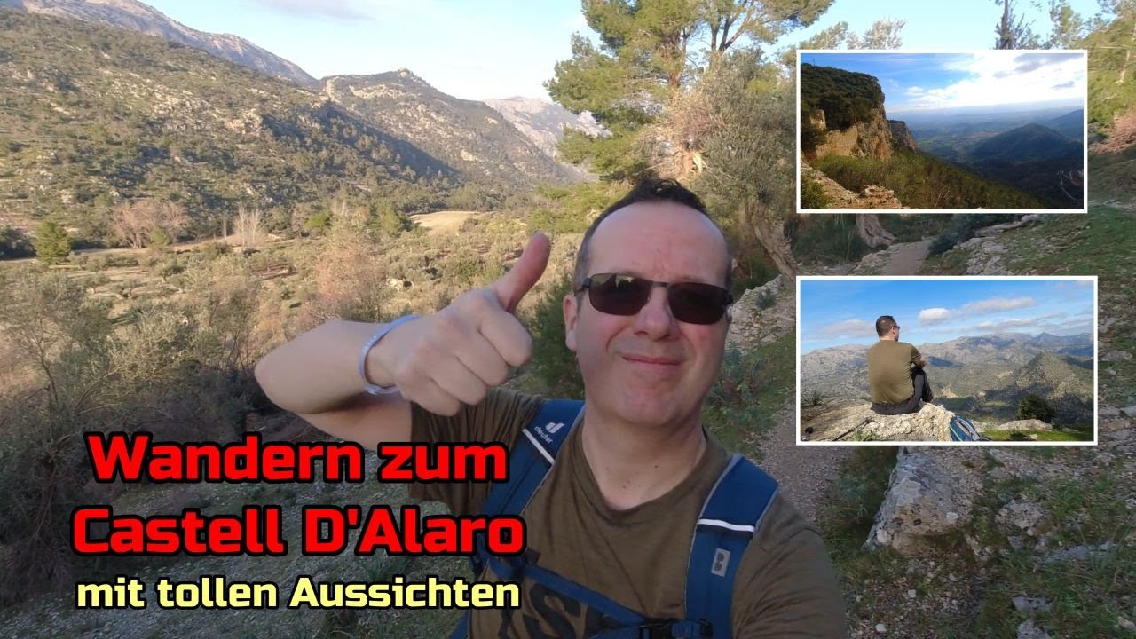Wanderung zum Castell D'Alaro auf Mallorca | Teil des Wanderwegs GR 221