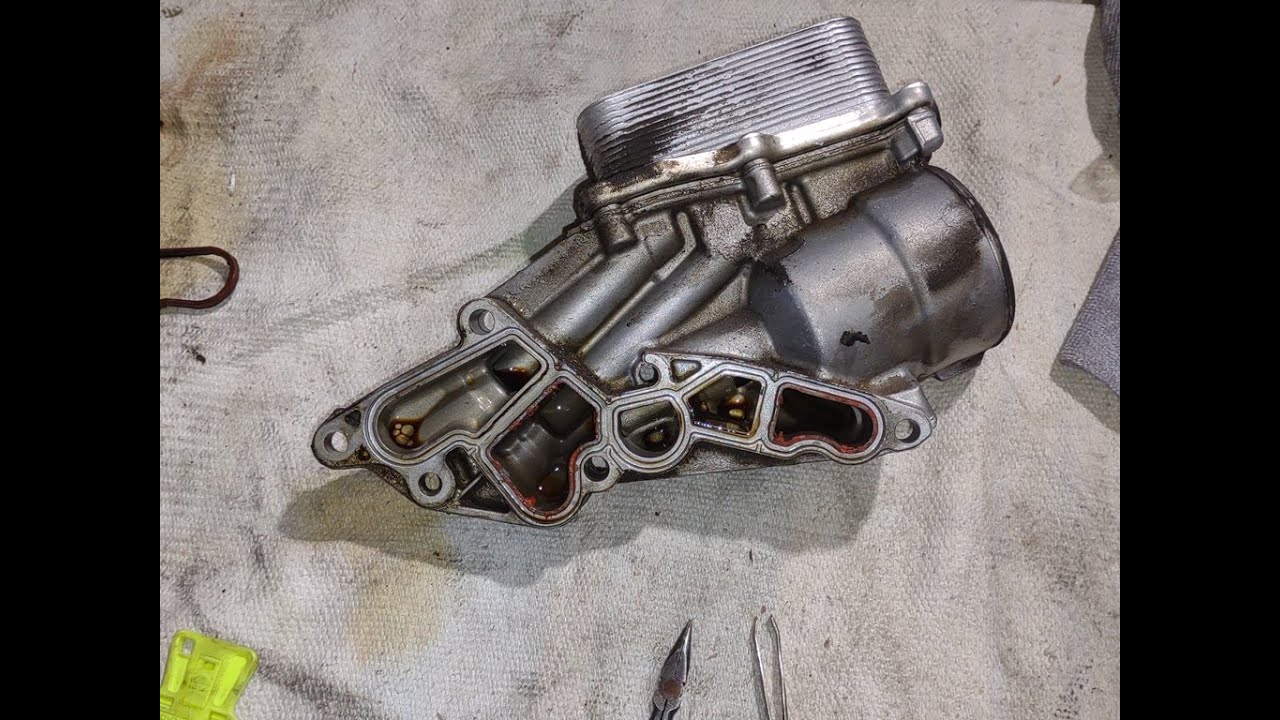 2011 Mercedes GLK 350 X204 M272 Oil Filter / Cooler Housing Gasket Replacement - Comprehensive Video