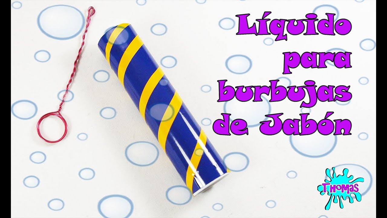 Burbujas de jabón caseras -Líquido para burbujas- DIY