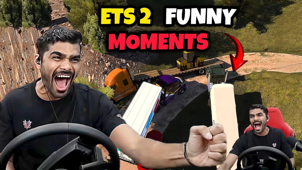 ETS 2 Funny Moments 😂 | Shreeman Legend #ets2 #bandhilki #shreeman