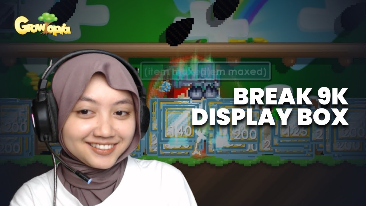 BREAK DISPLAY BOX 9K #18 MASS DISPLAY BLOCK| LIVE GROWTOPIA 2026