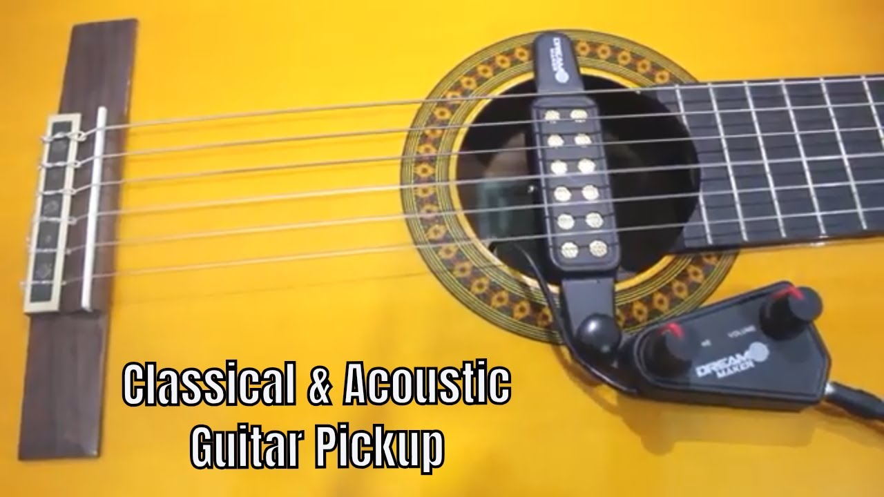 How to Install a Sound Hole Pickup In Your Acoustic or Nylon Strings Guitar