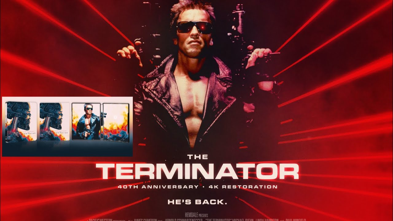 The Terminator 4K Steelbook (Look Inside)🤖👍🏻