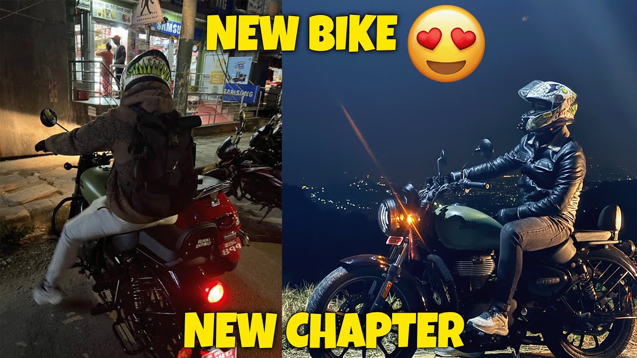ROYAL ENFIELD METEOR 350 DELIVERY / NEW CHAPTER WITH NEW BIKE / BACK IN YOUTUBE!!!