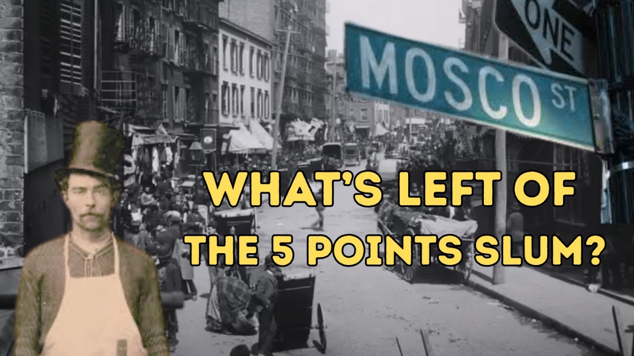 What's Left of The 5 Points Slum? Just Mosco Street.