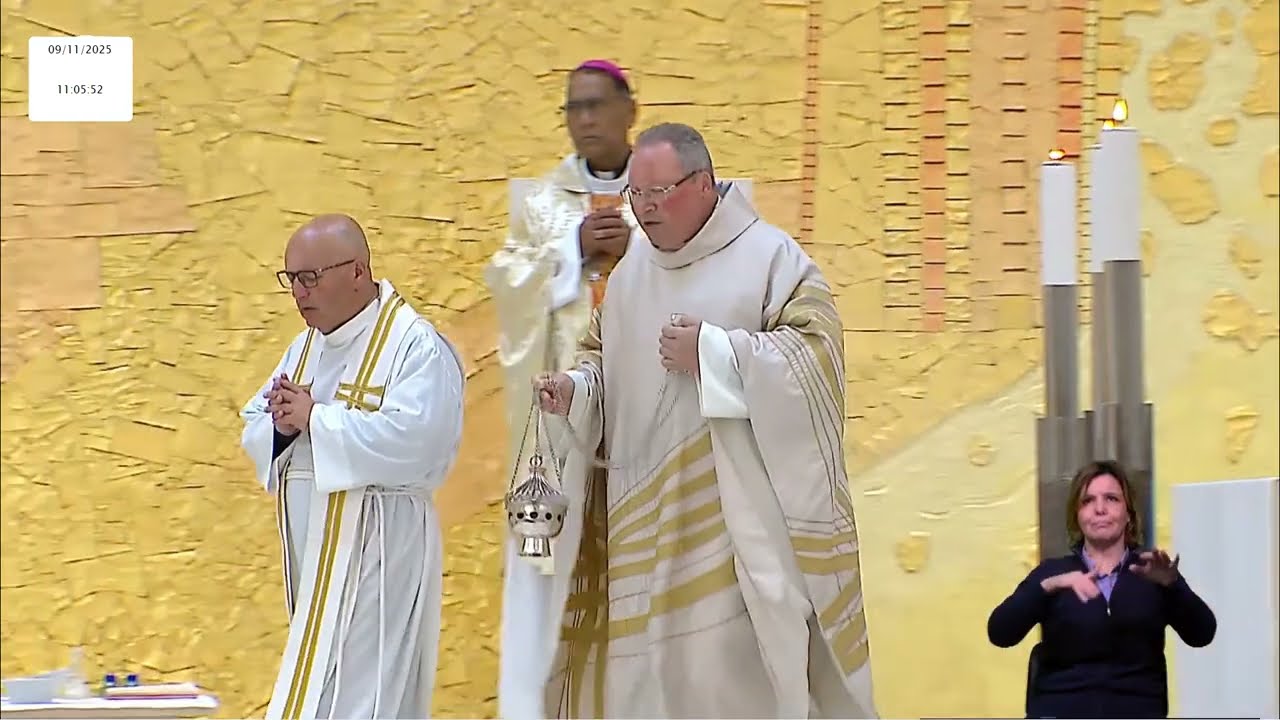 Missa desde a Basílica da Santíssima Trindade do Santuário de Fátima 09.11.2025
