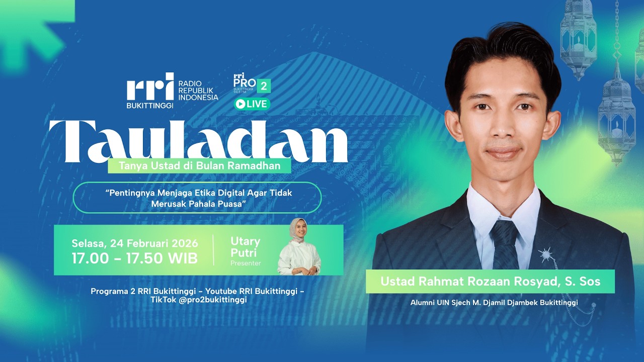 TAULADAN | Pentingnya Menjaga Etika Digital Agar Tidak Merusak Pahala Puasa