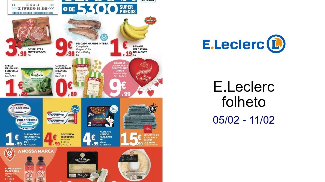 E.Leclerc folheto 05/02 - 11/02