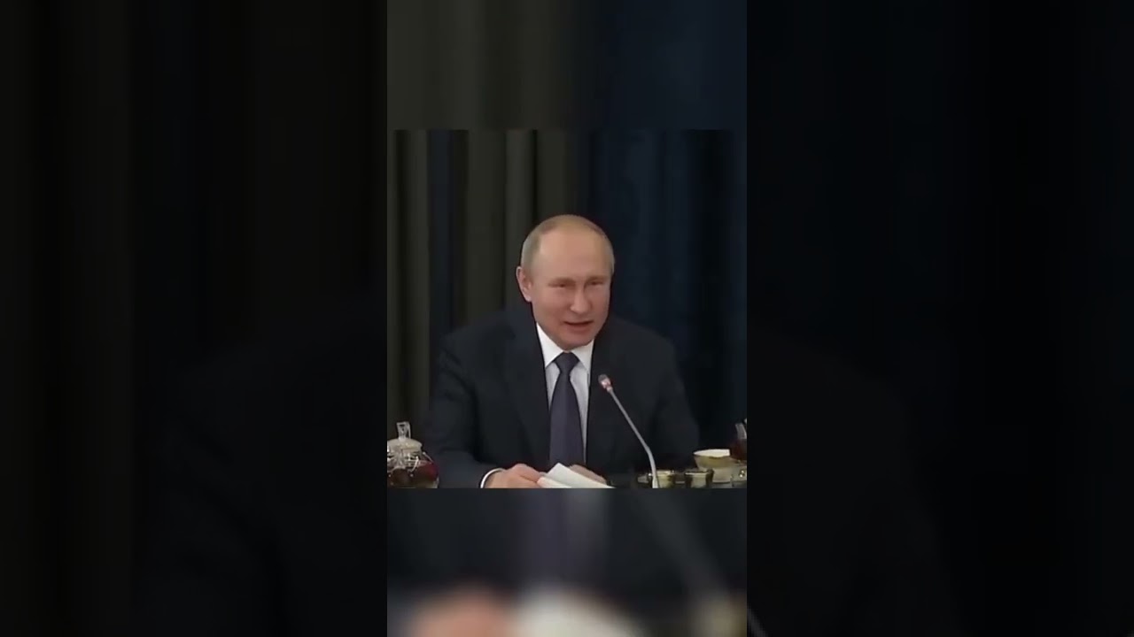 Путин шутит даже на немецком