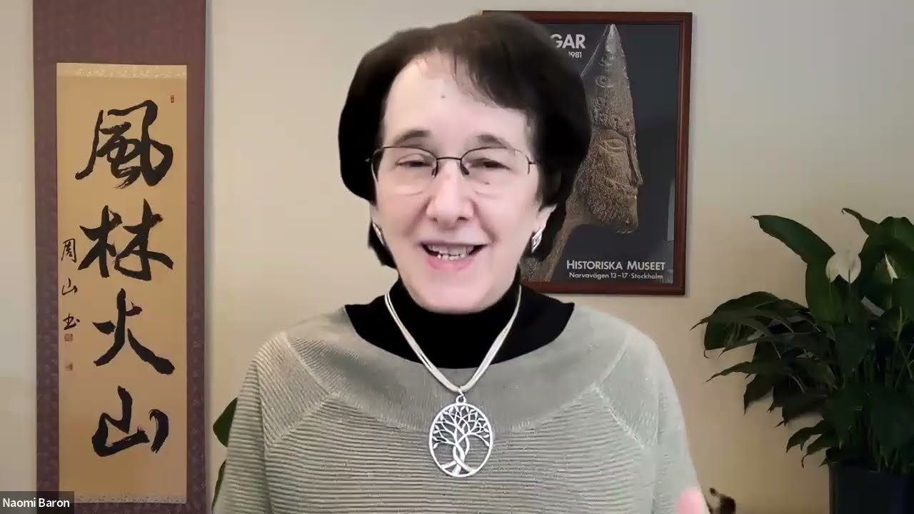 ThinkLab with Naomi Baron -- Reader Bot: What Happens When AI Reads and Why It Matters