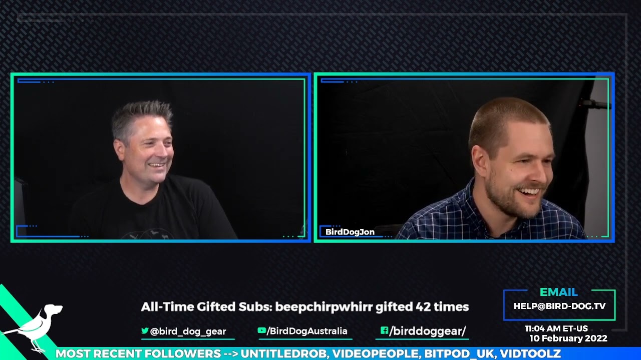 BirdDogDan & BirdDogJon on Twitch! (02-10-22)