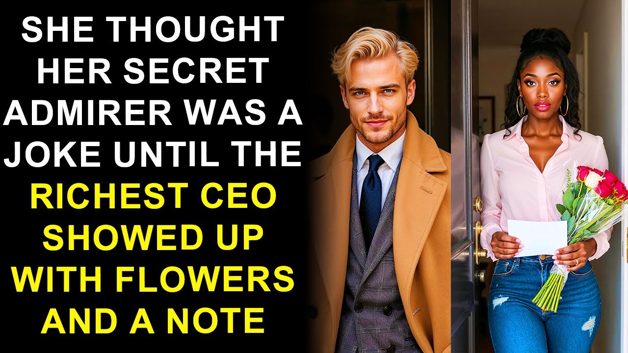 She Thought Her Secret Admirer Was a Joke—Until the Richest CEO Showed Up With Flowers And A Note