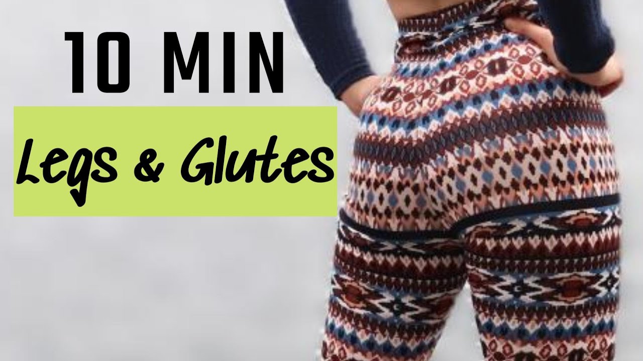 10 Minute Legs & Glutes Workout | No Equipment | Beginner-Friendly