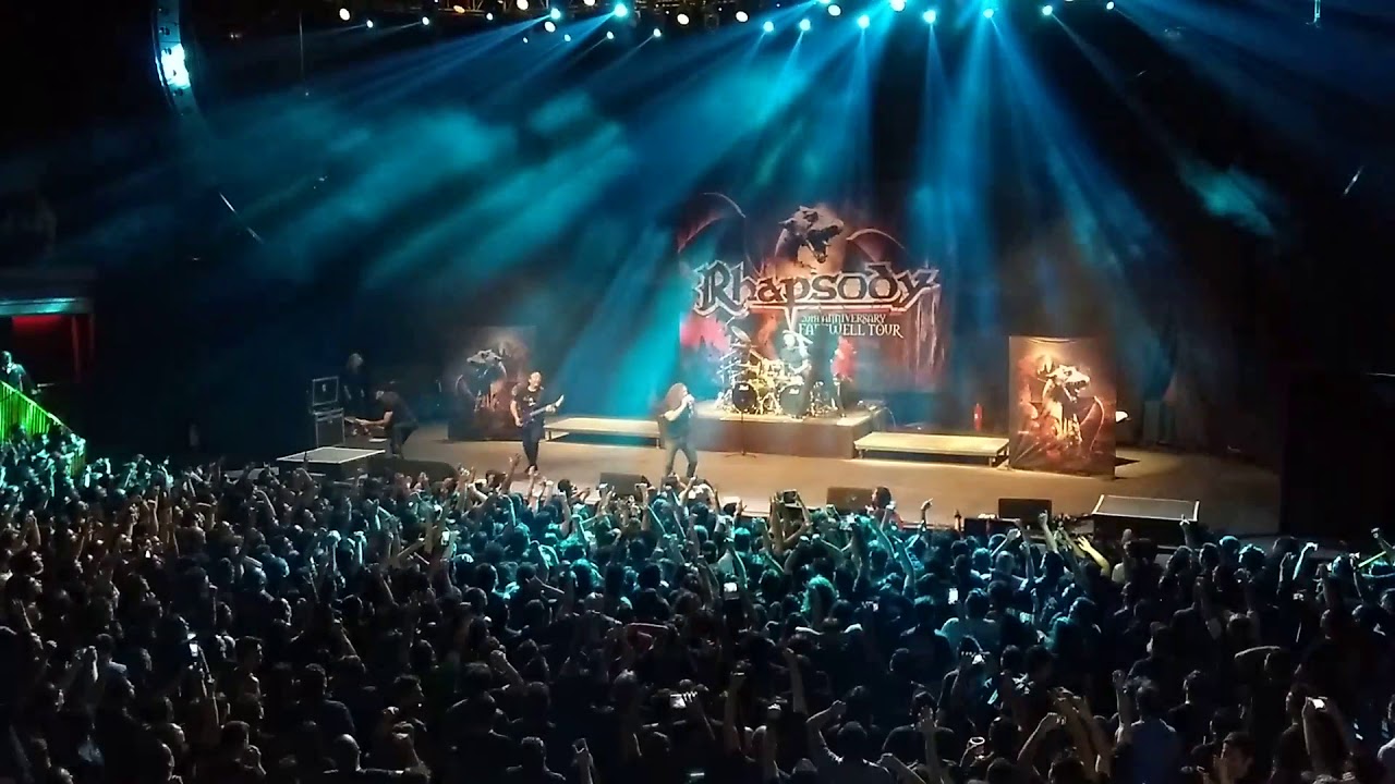 Rhapsody - Dawn Of Victory (17-01-2018 Teatro Caupolican. Farewell Tour, Santiago, Chile)
