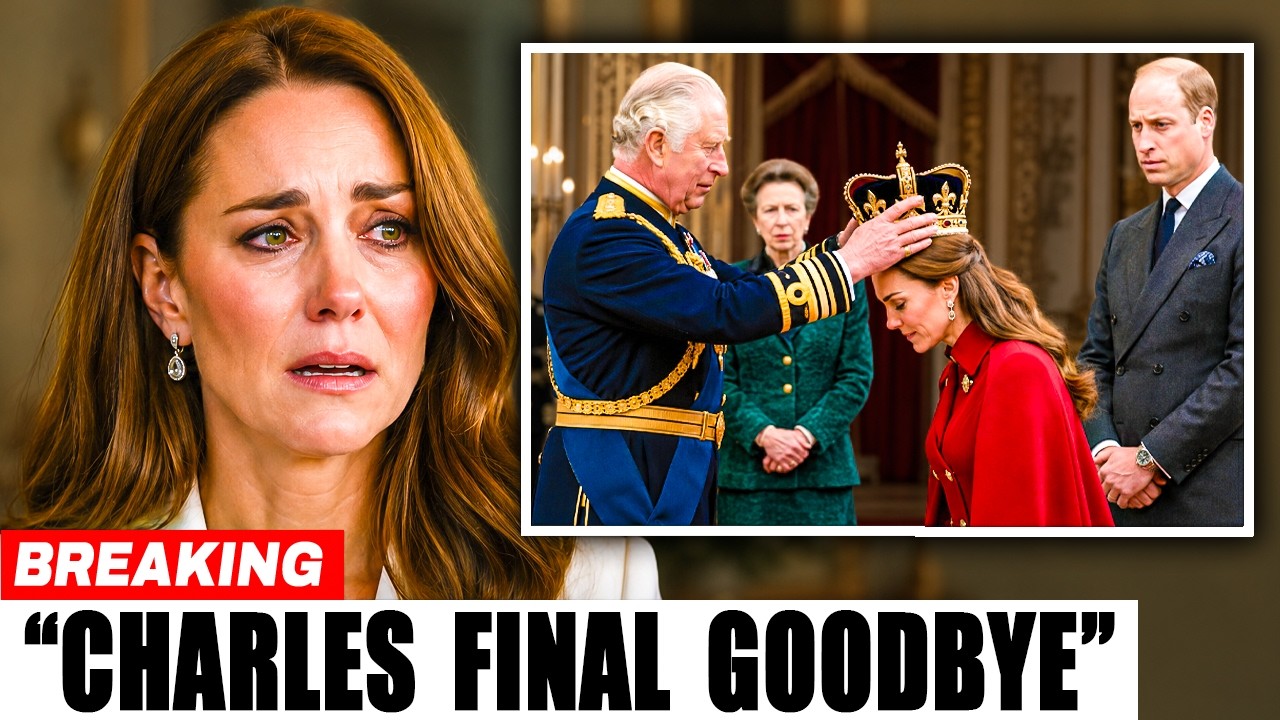 1 MIN AGO: King Charles's Last Public Act &mdash; Crowning Catherine As The Crown's New Leader