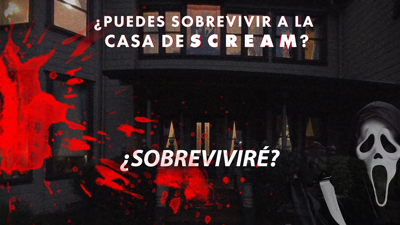 Sobrevive a la casa de SCREAM 😱 📞🔪 JUEGO promocional INTERACTIVO