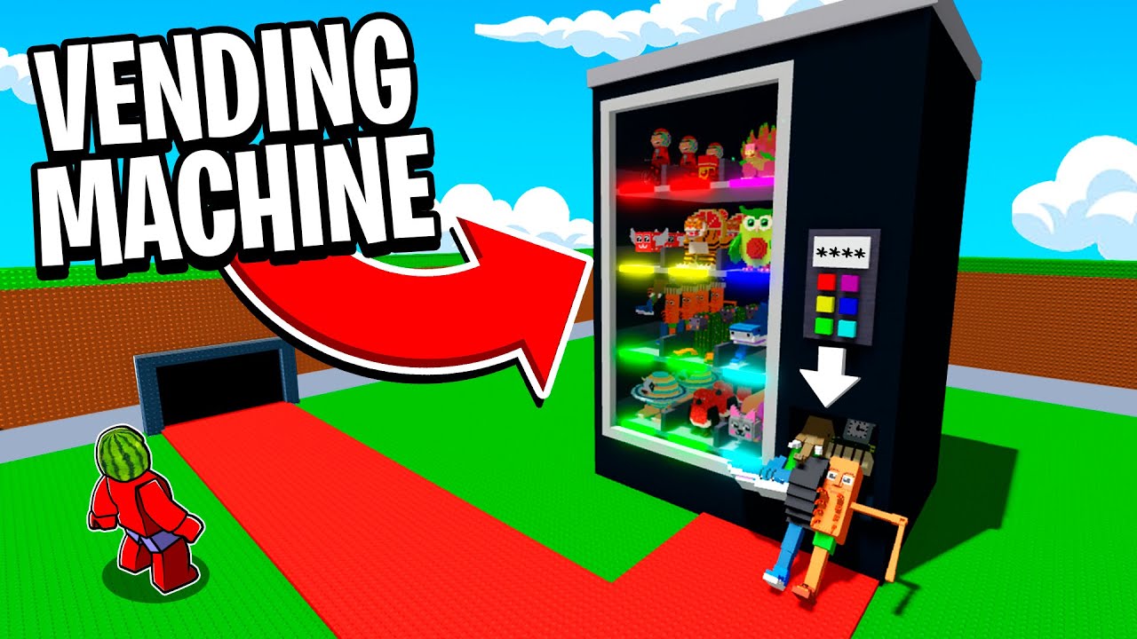 Using VENDING MACHINE in Steal a Brainrot