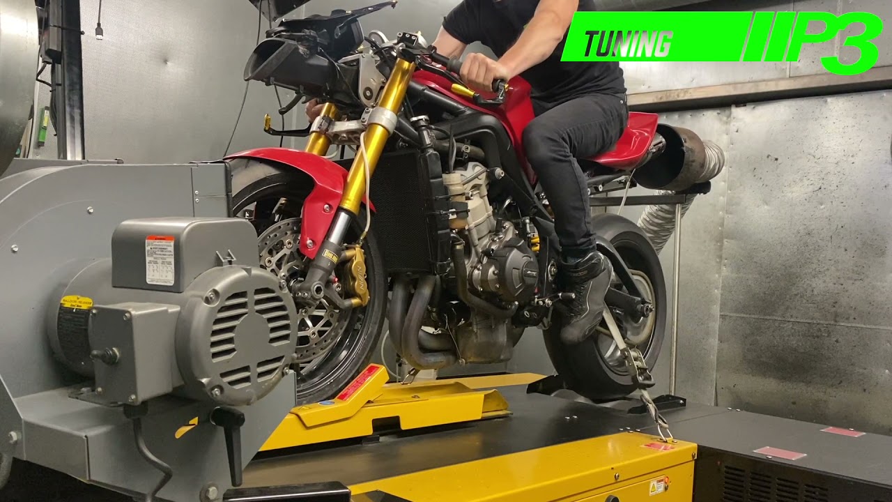 Triumph Daytona 675 ECU mapping and fault finding  P3 Tuning Dyno