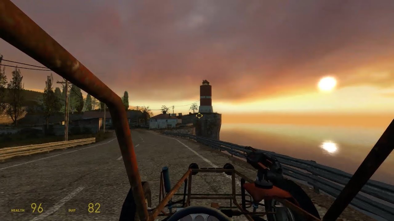 Half Life 2 - Afternoon Sandtraps Mod - Lighthouse Fight