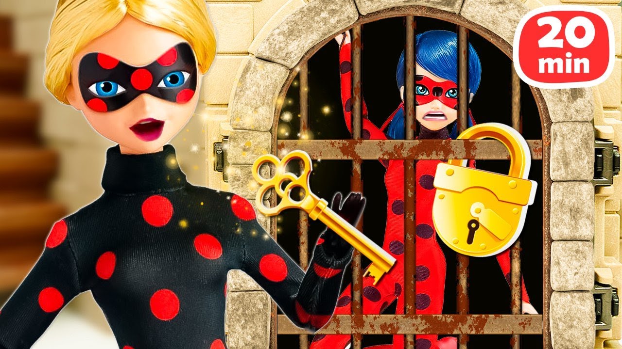 Puppenspiele mit Ladybug und Barbie🐞 Video-Sammlung für Kinder