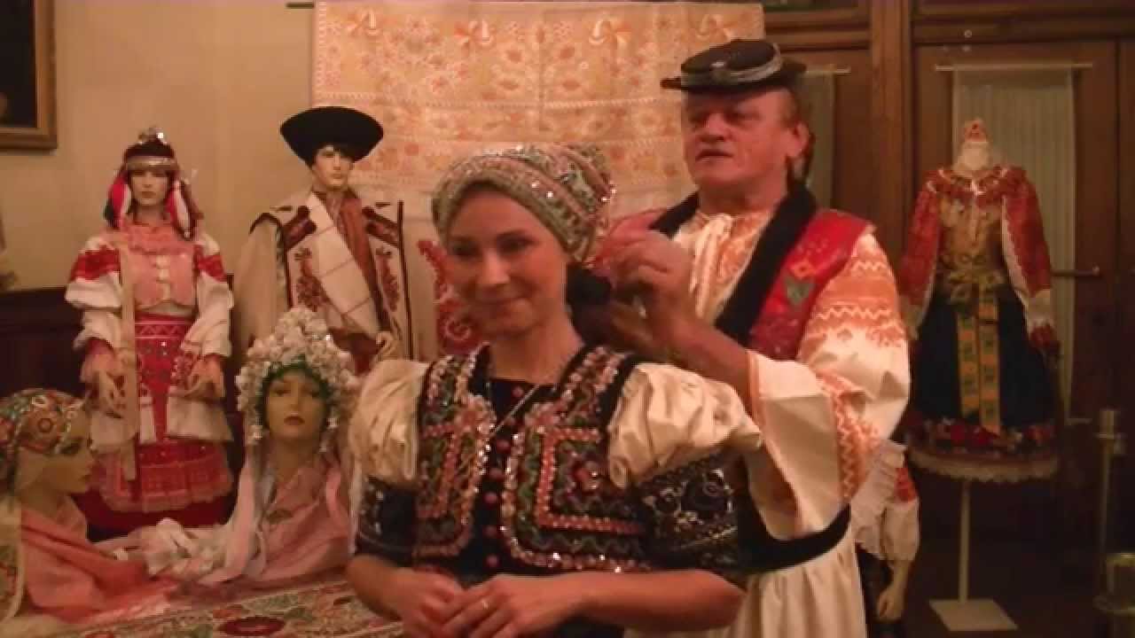 Slovak Folk Dress (Kroje) from various regions