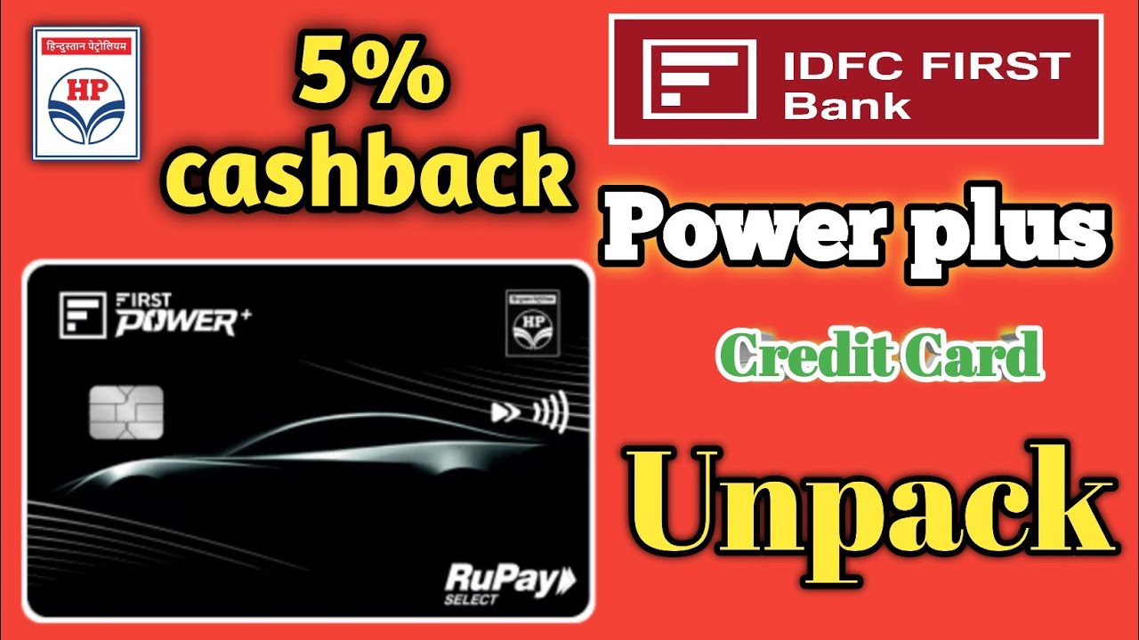 idfc first power plus credit card  | idfc power plus credit card unboxing |  Power plus cc unpack