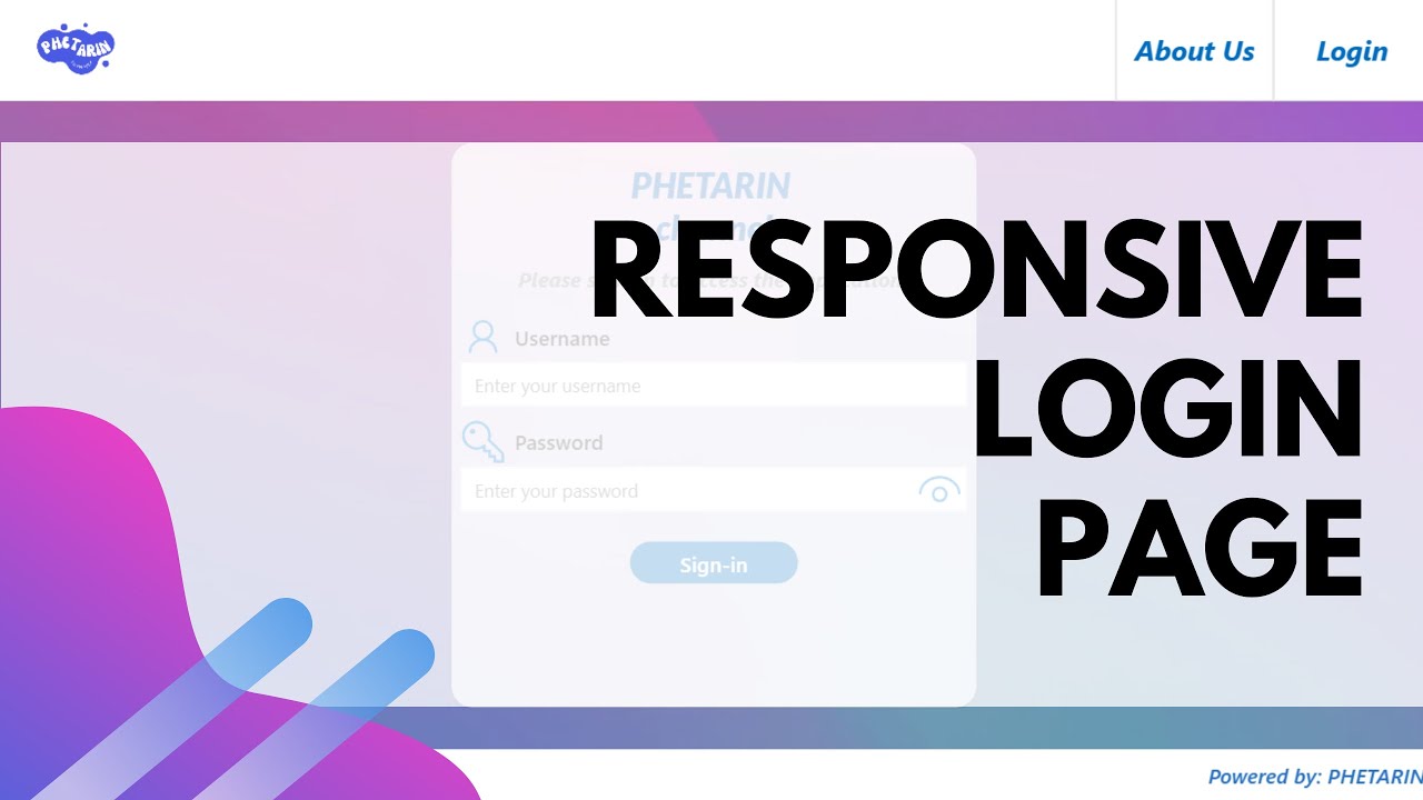 (Power Apps) Responsive Login Page
