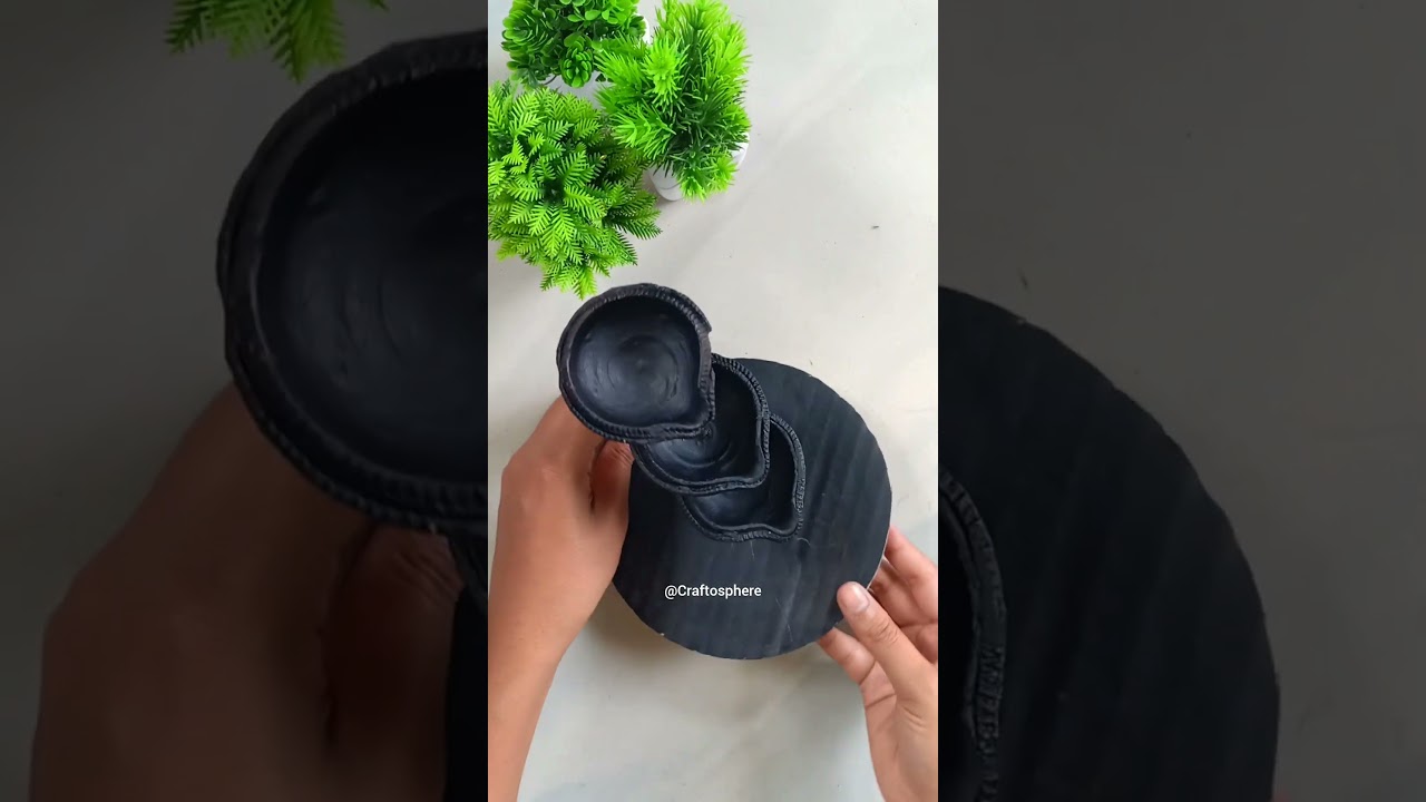 Smoke fountain shivling craft 😍✨ #shorts #diy #viral #viral shorts #papercraft #craftosphere