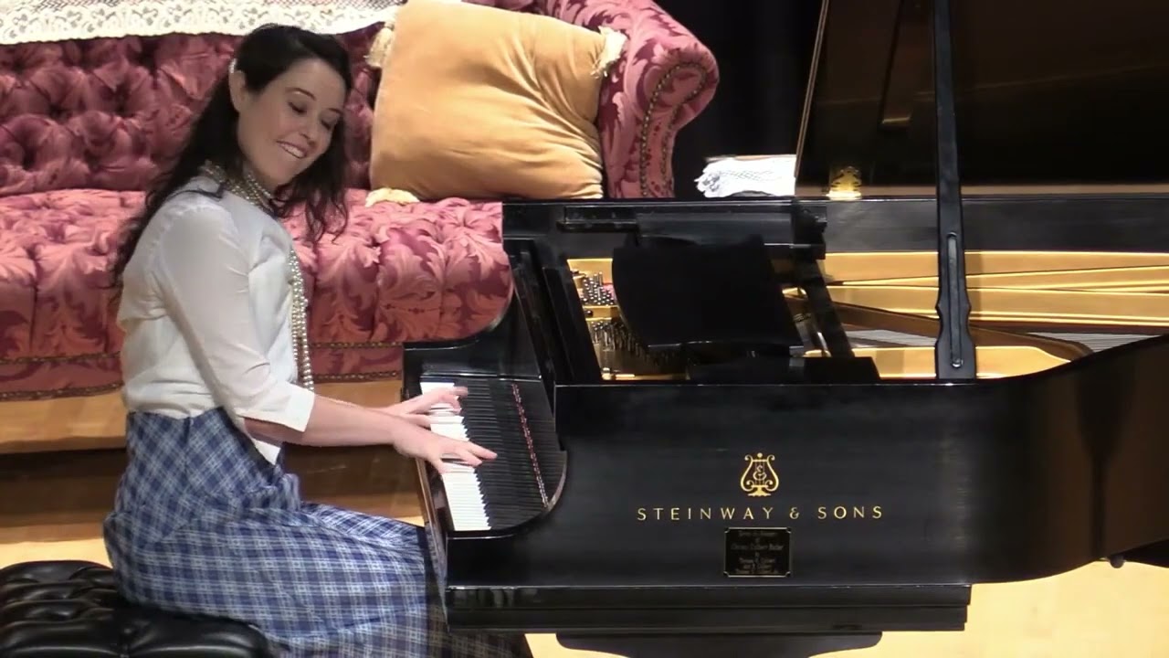 2022 Regular Division Champion Eve Elliot playing “The Pearls” by Jelly Roll Morton (1919).