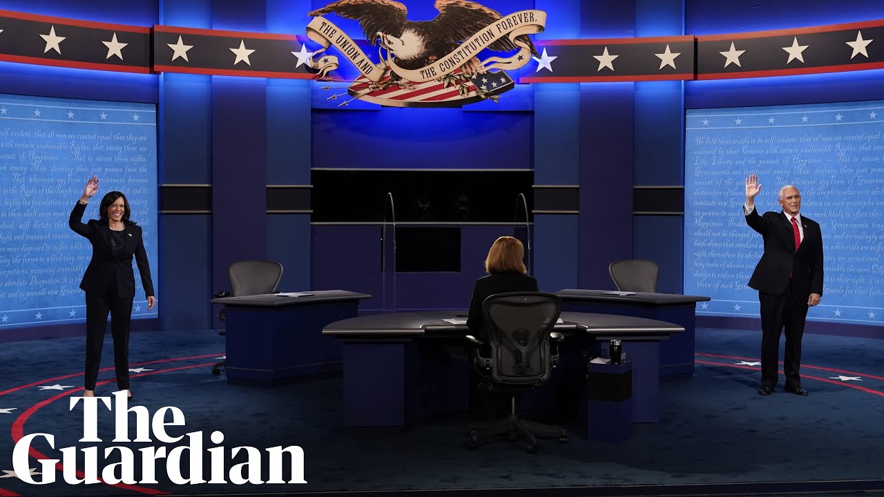 Kamala Harris and Mike Pence face off in vice-presidential debate – watch live
