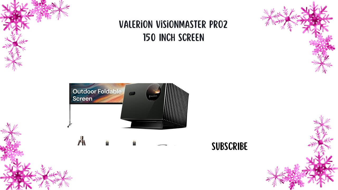 Home Theater Upgrade Valerion VisionMaster Pro2 150 Inch Screen